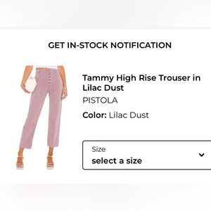 Pistola Dusty Rose Pants
